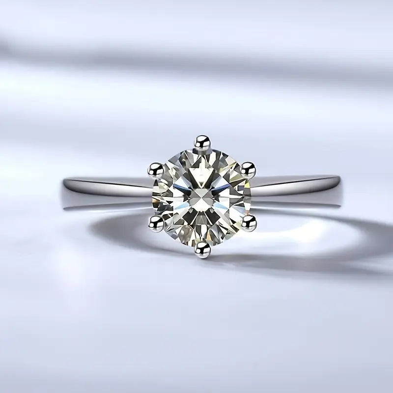 Luxury Style Inlaid Zirconia Ring With Gift Box For Daily Casual