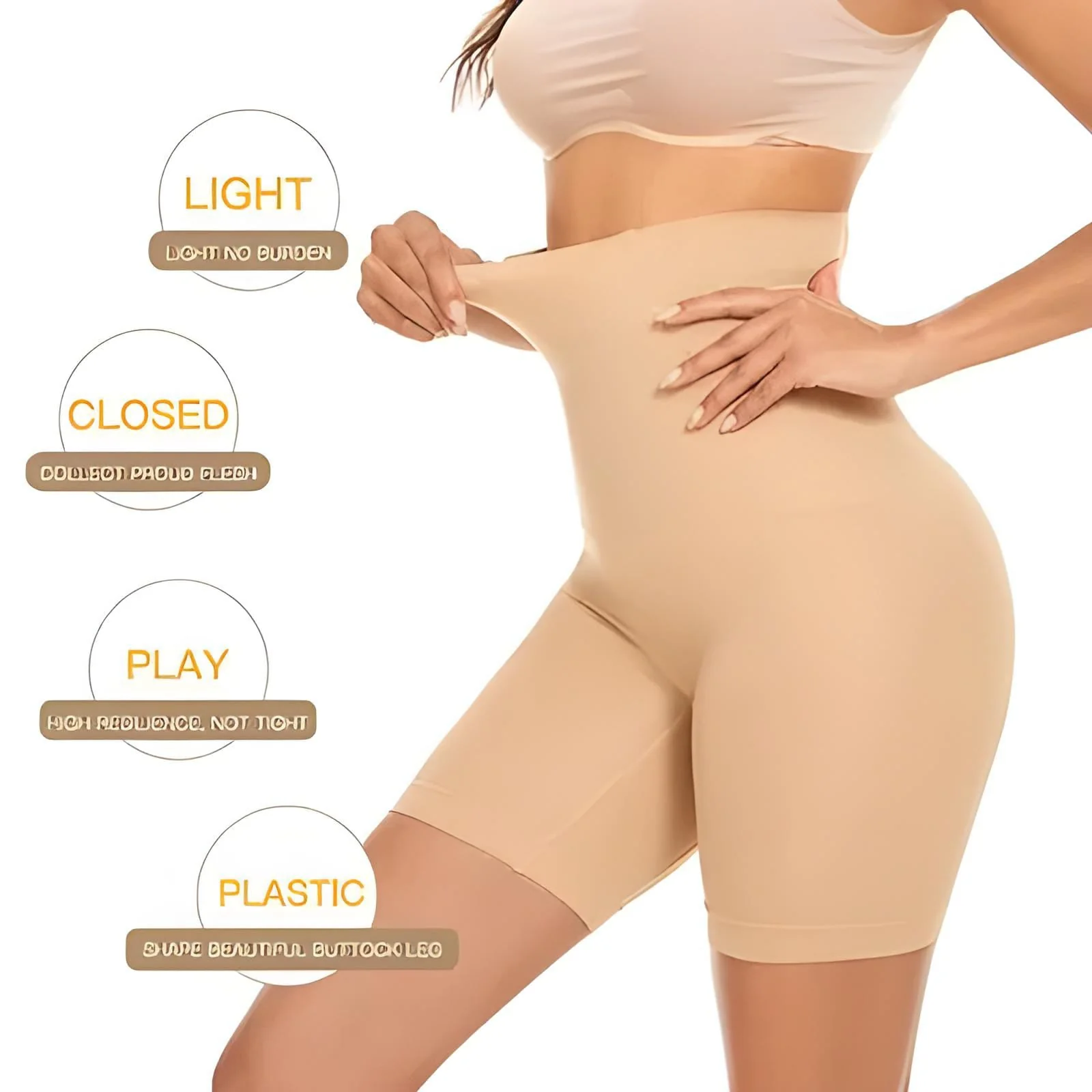 High Waist Slimming Lower Body Shapewear for Women